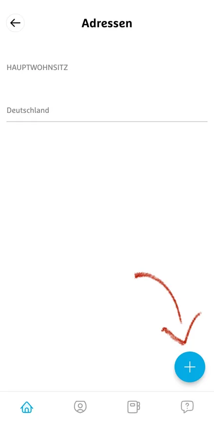 Simplr-Adressverwaltung, Hauptwohnsitz Deutschland